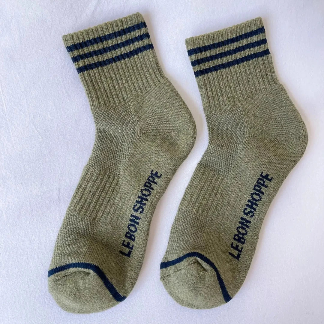Chaussettes Girlfriend | sauge