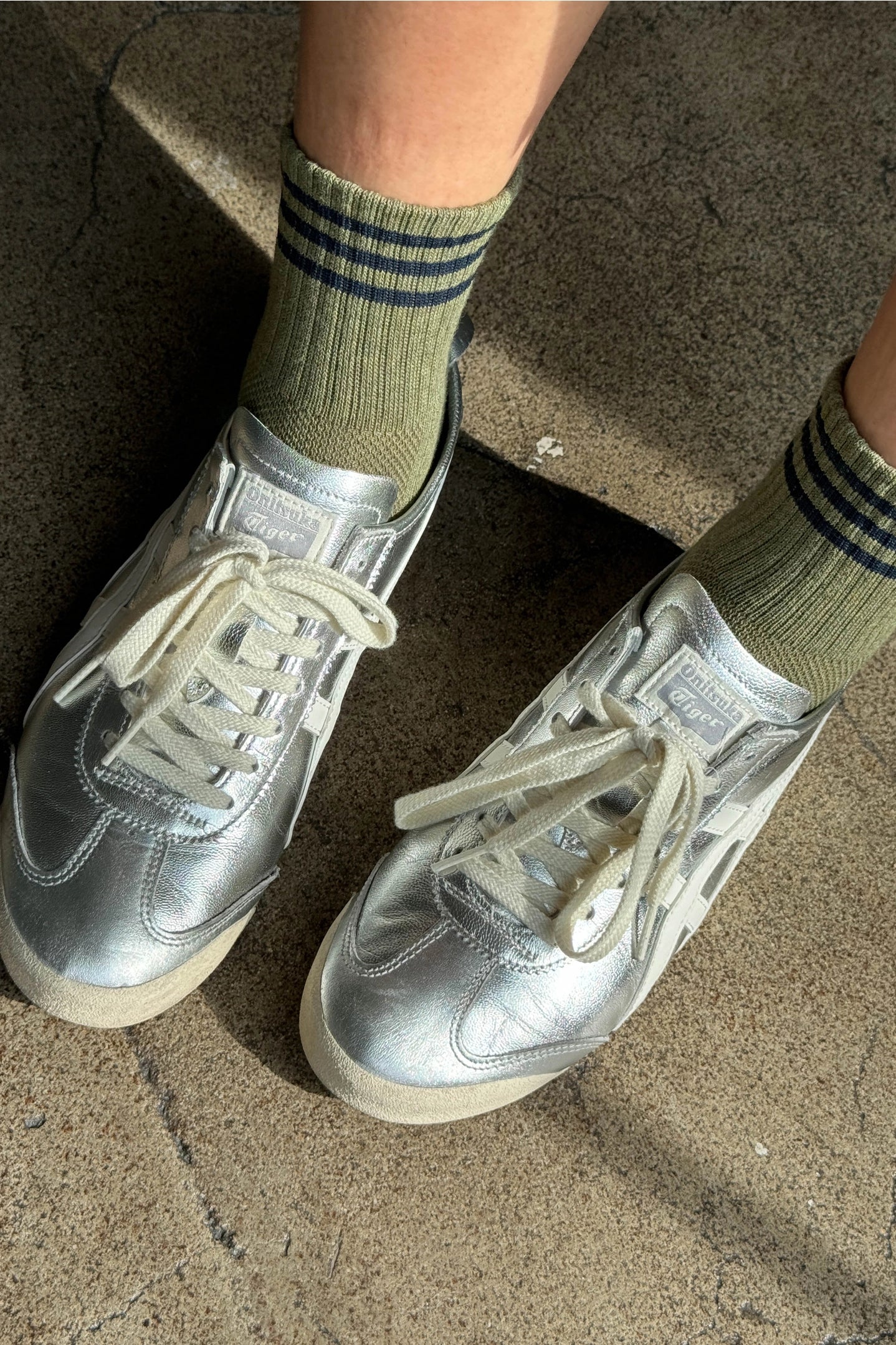Chaussettes Girlfriend | sauge