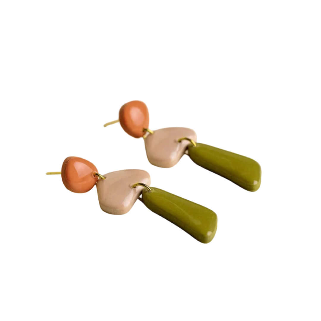 Bunte Ohrringe trendy