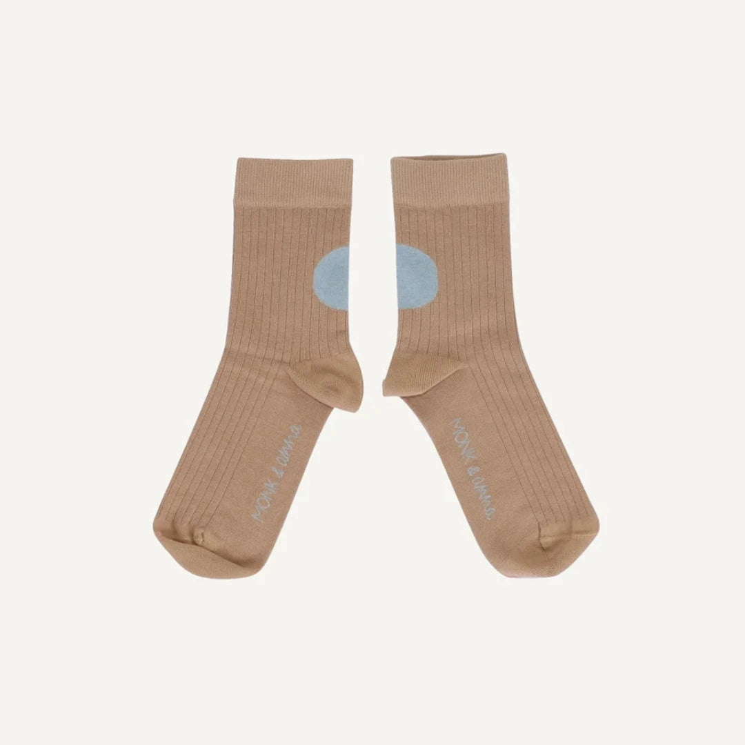 Chaussettes motifs | sable