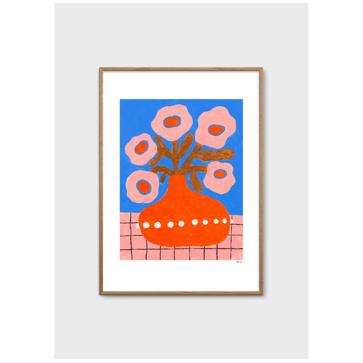 Art Print Flowers In a Pearl Vase | verschiedene Grössen