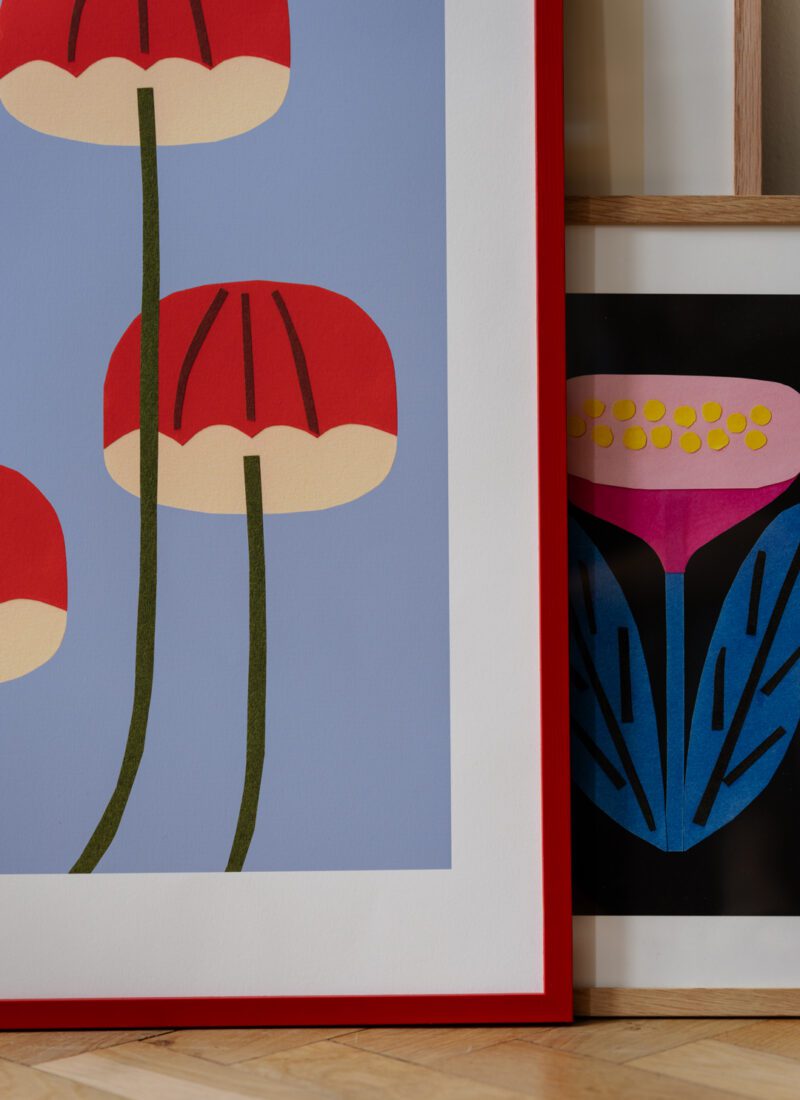Art Print 30x40cm | Umbrella Mushroom