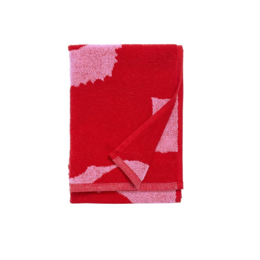 Serviette UNIKKO rouge | 50x70cm
