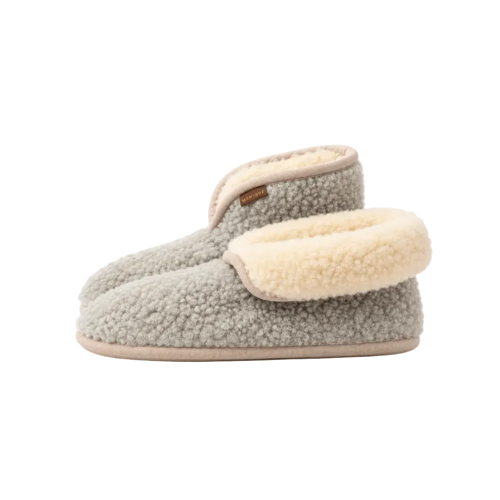 Woll-Booties grau | verschiedene Grössen