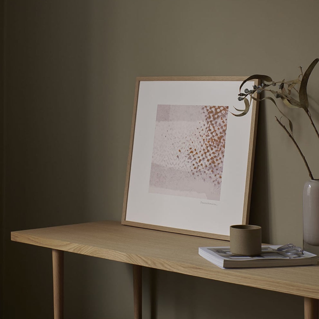 Framed Art Print Impact No. 03 | 50x50cm