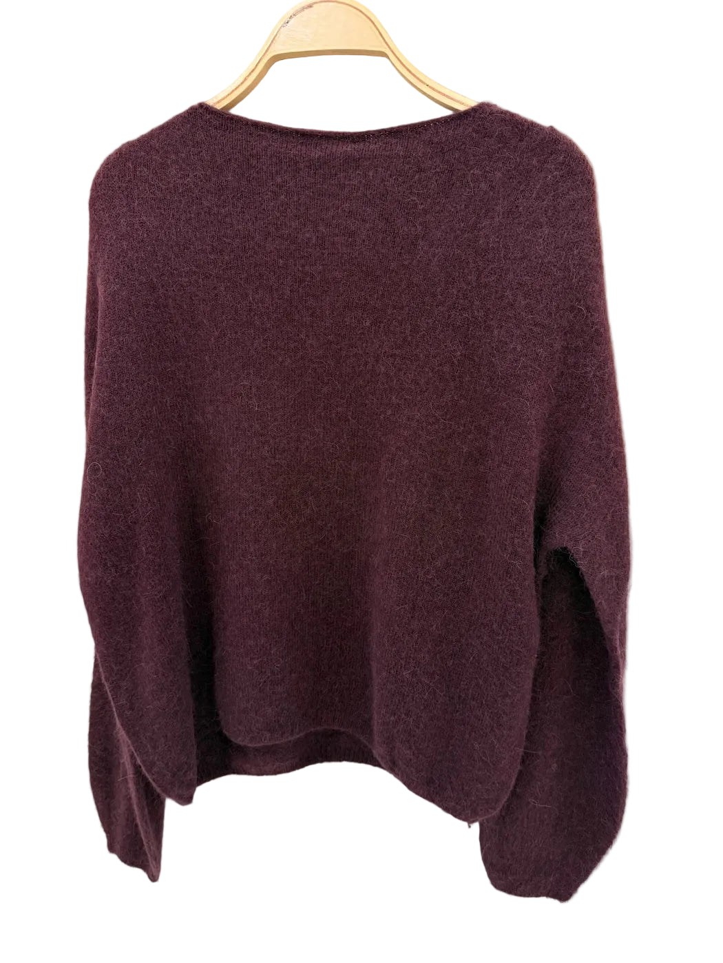 Alpaca wool sweater | khaki