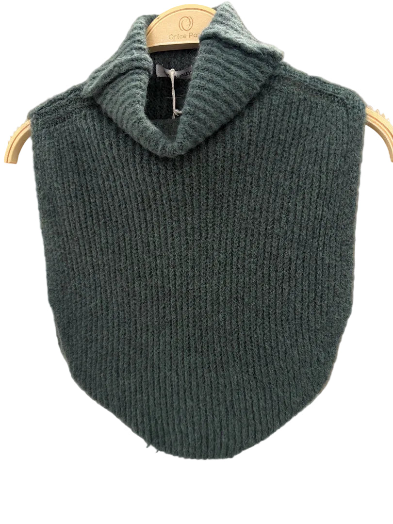 Rollkragen aus Alpaka & Wolle | khaki