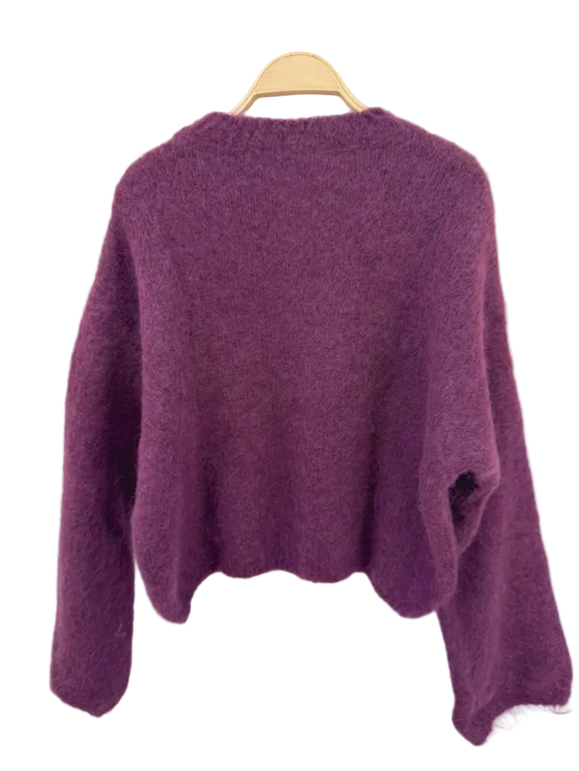 Pull en mohair | beige