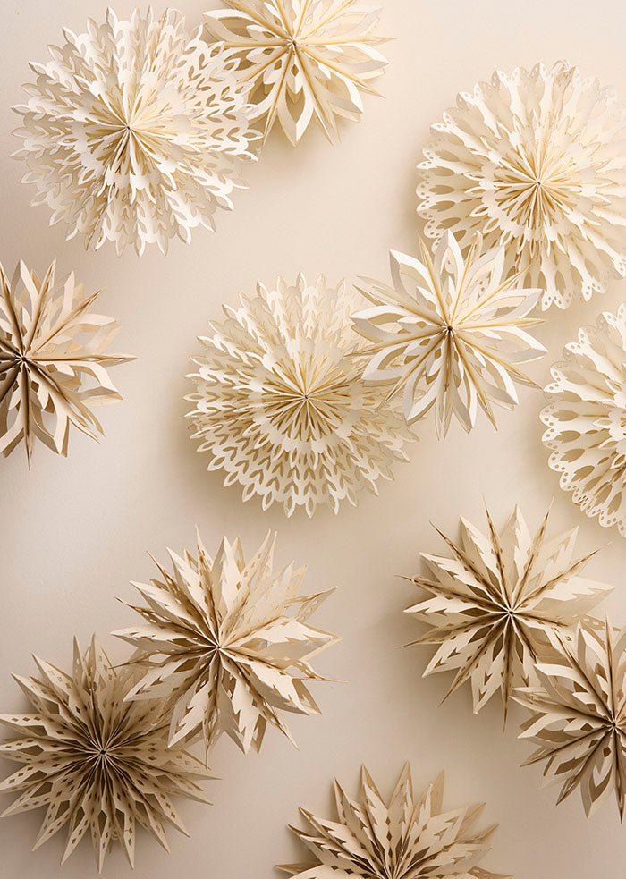 Papieranhänger Stern Lumi | glitter