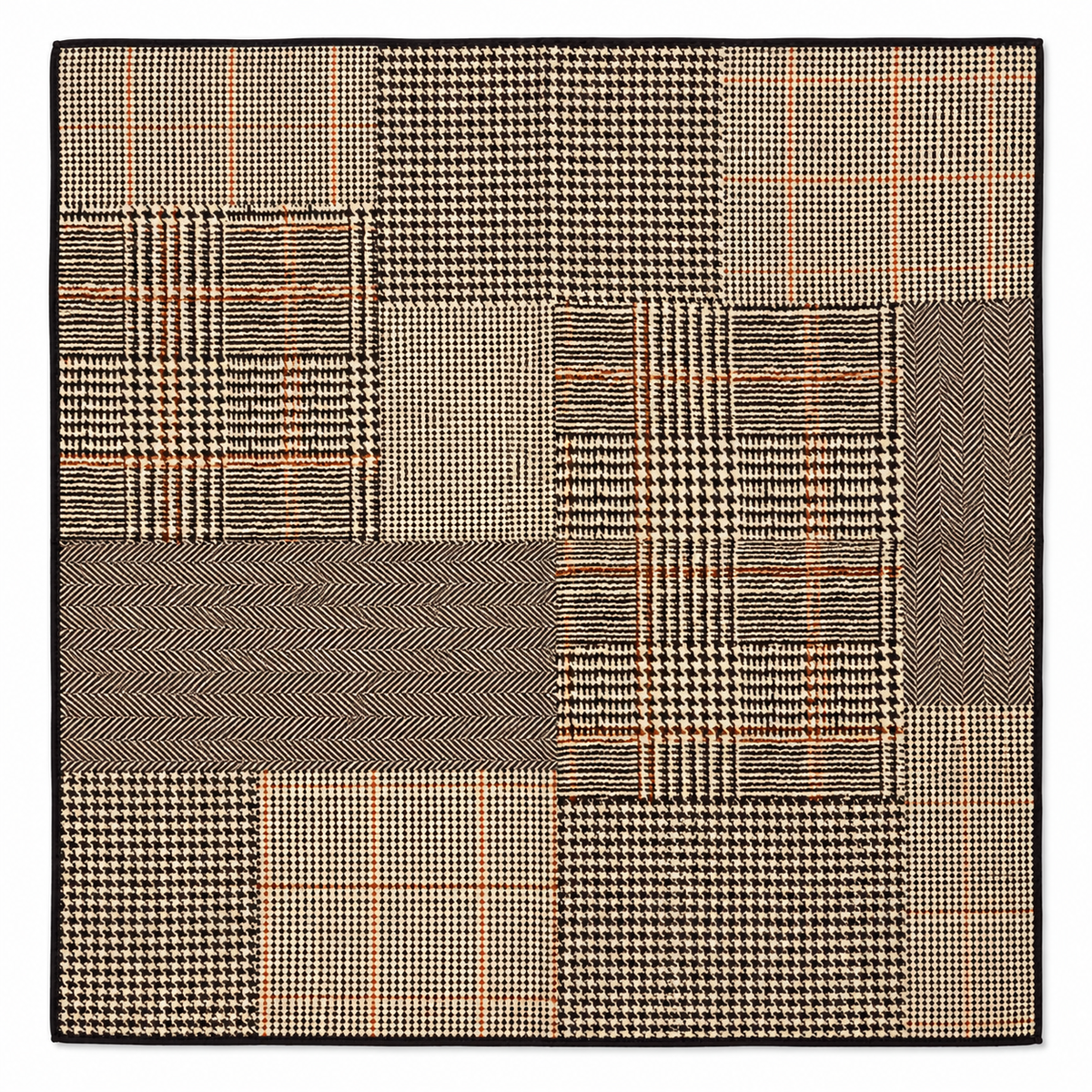Halstuch Wolle & Seide | Karo