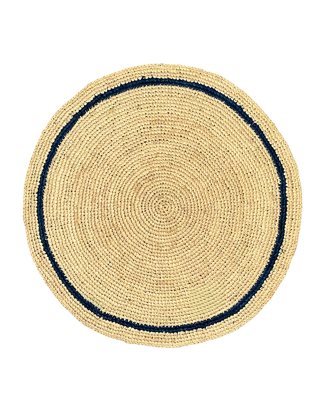 Tischset rund | blue ring