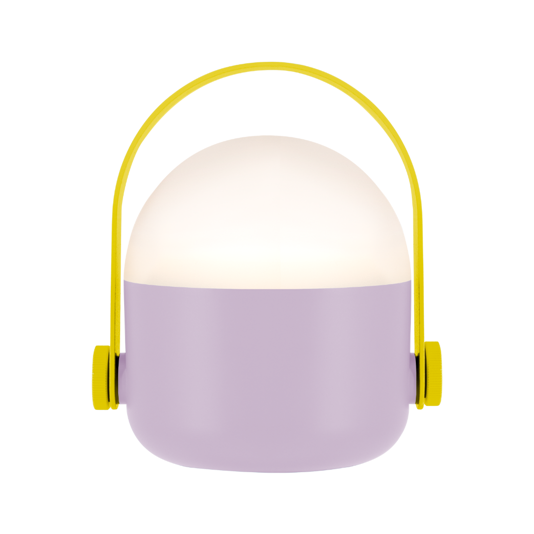 Stimmungslicht Balkon, Geschenkidee Wohnen, LED Lampe flieder
