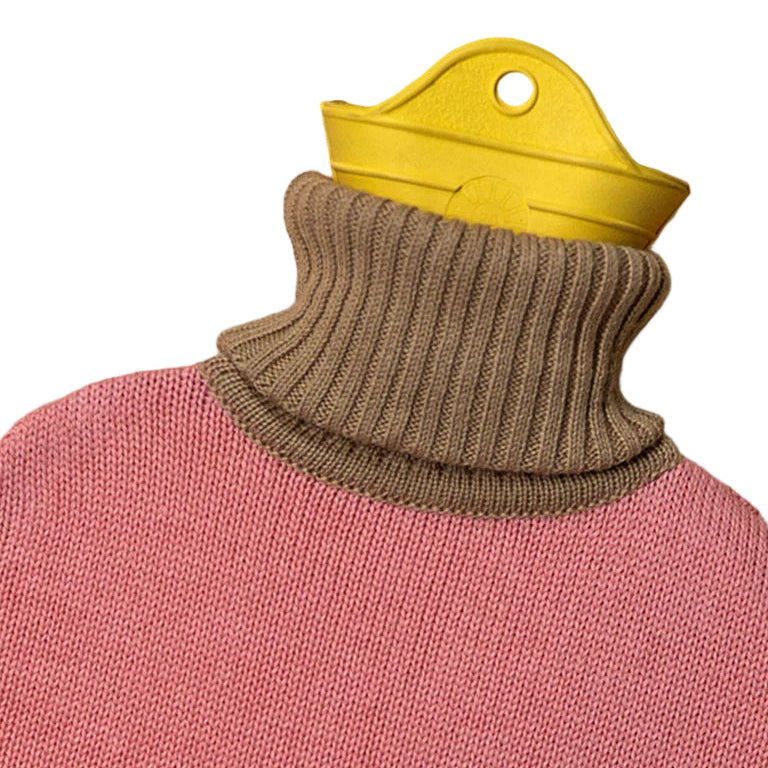 Hot Water Bottle Cotton Cover | Pink