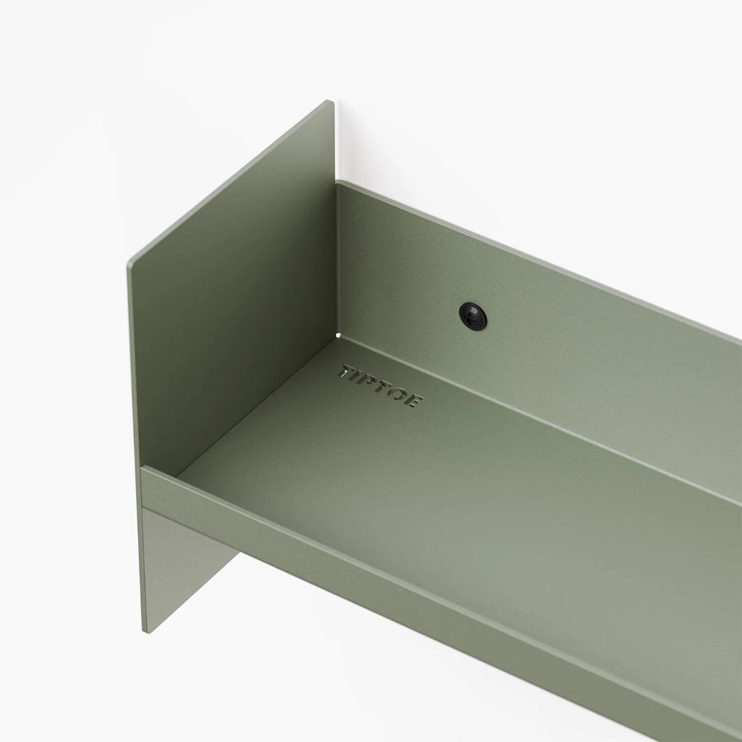 Wandregal mit Haken PLI 45cm | eukalyptus