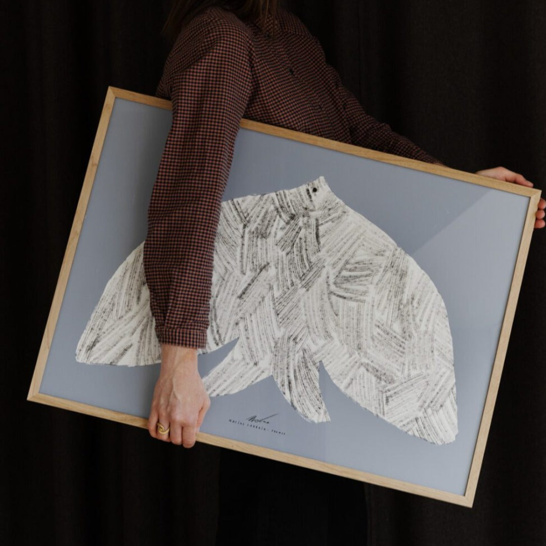 Framed Art Print Oiseau | 50x70cm