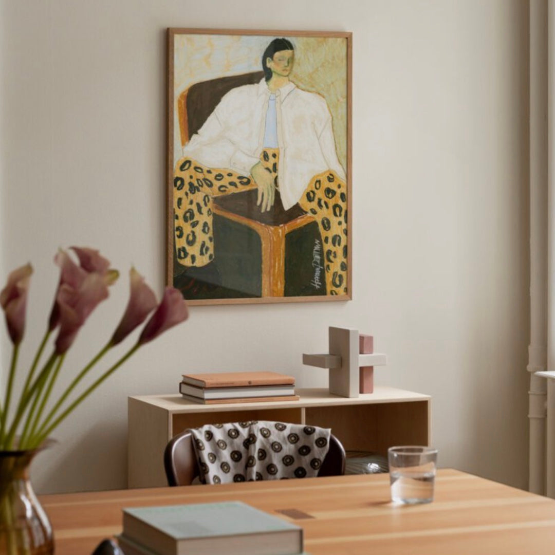 Framed Art Print Fashion Diva | 50cm x 70cm