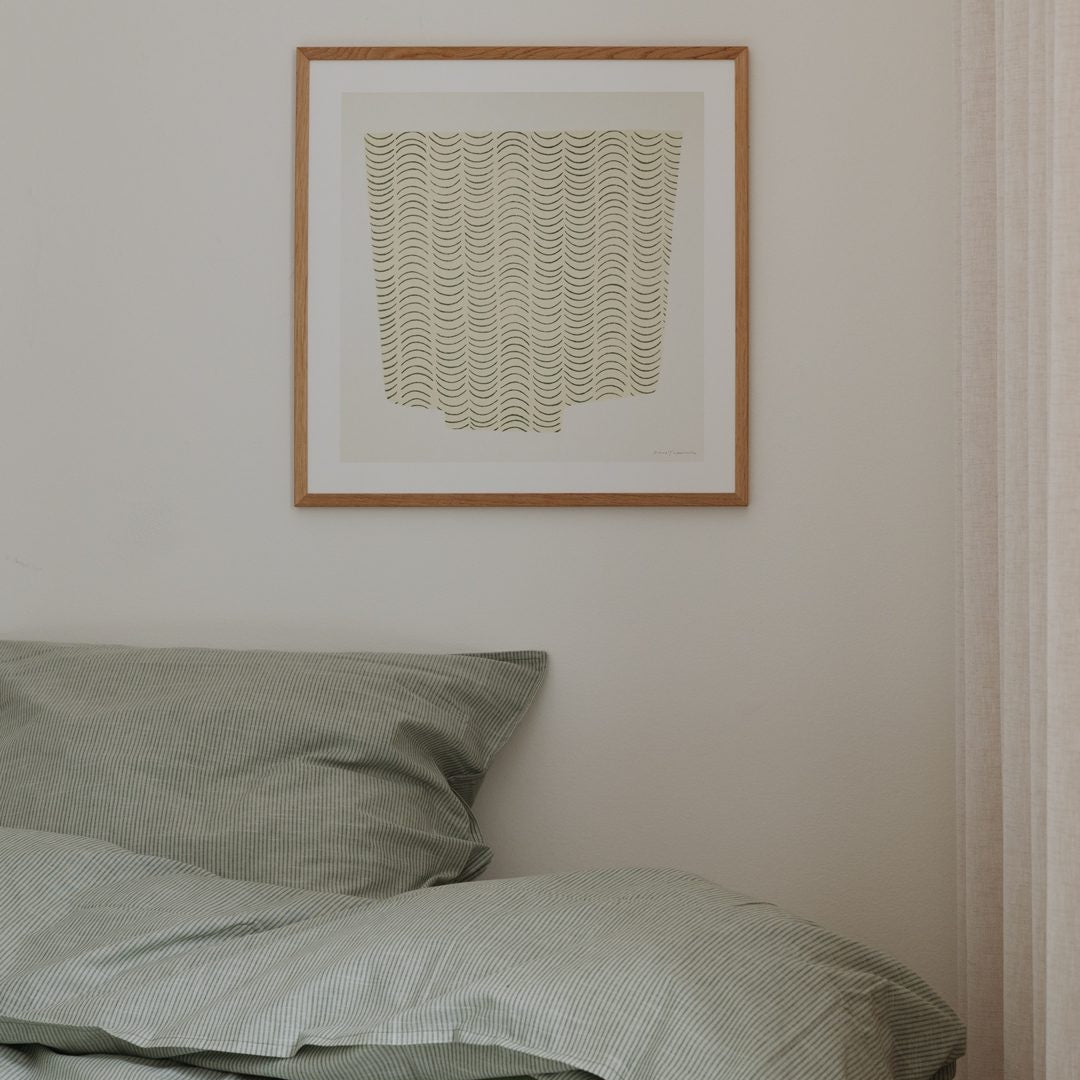 Impression d'art encadrée Something to keep | 50x50cm