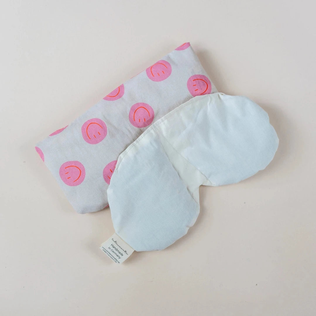 Augenkissen | Smiley pink