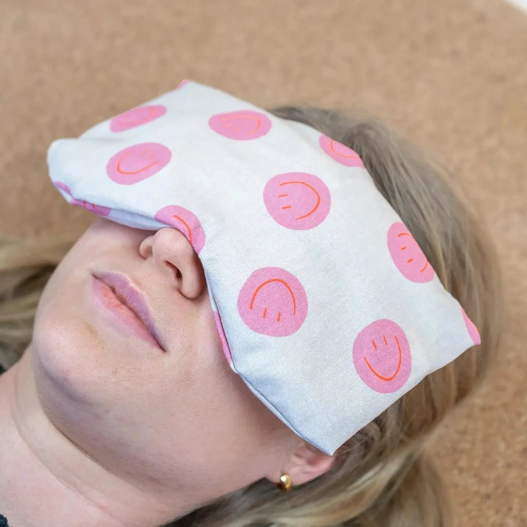 Augenkissen | Smiley pink