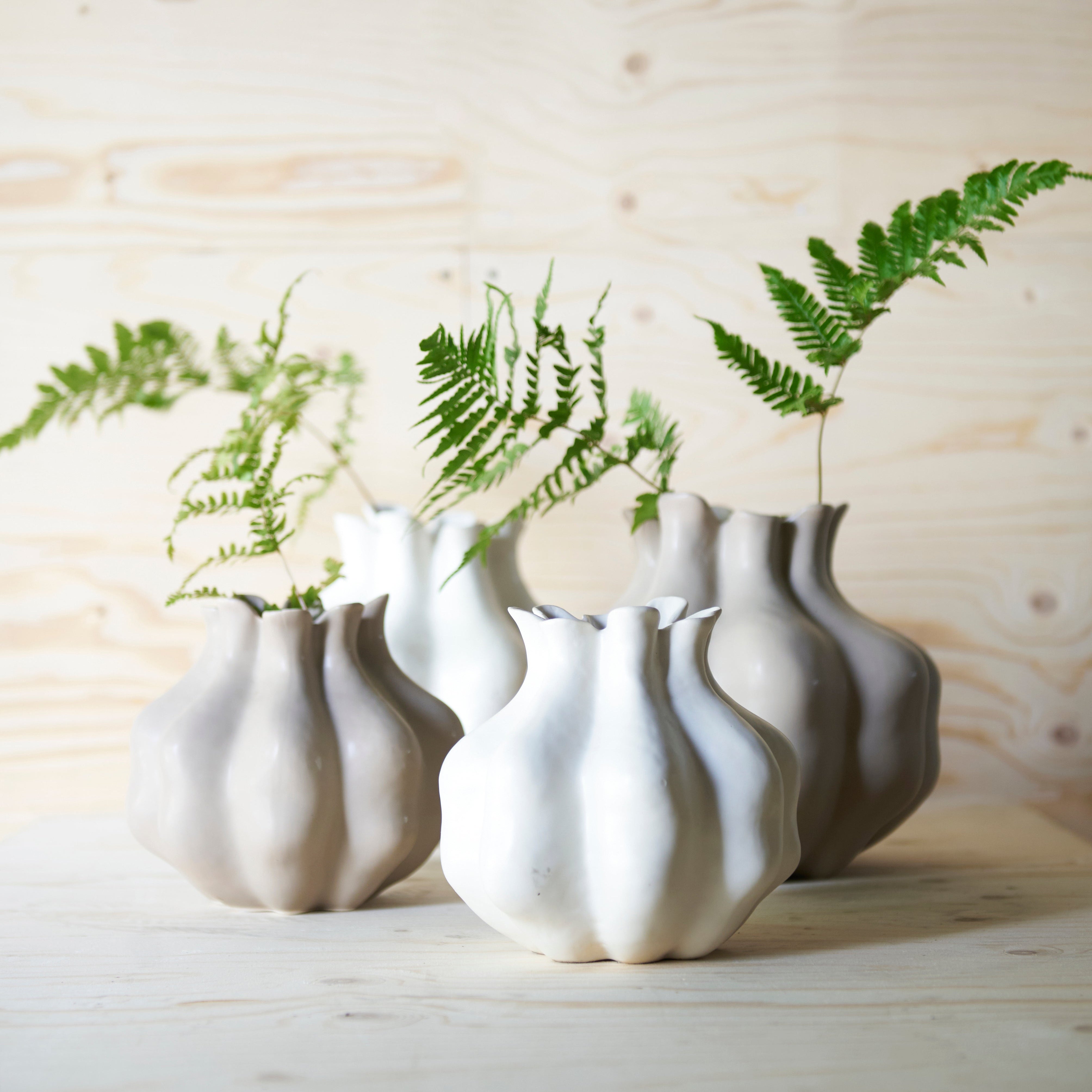 Vase Violet off-white | 2 sizes