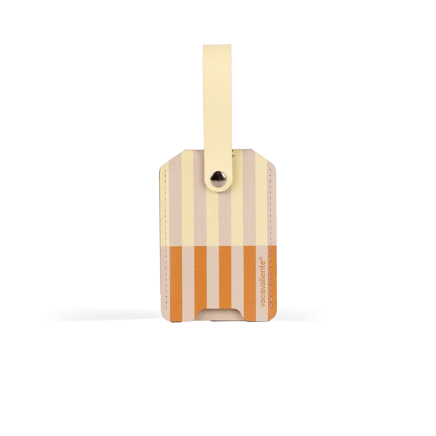 Gepäckanhänger gestreift | vanilla