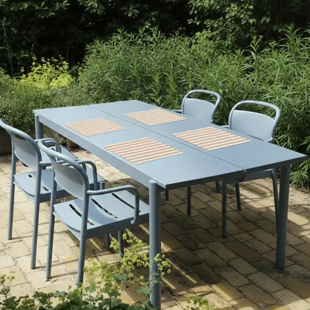 Set de table rayé | amande