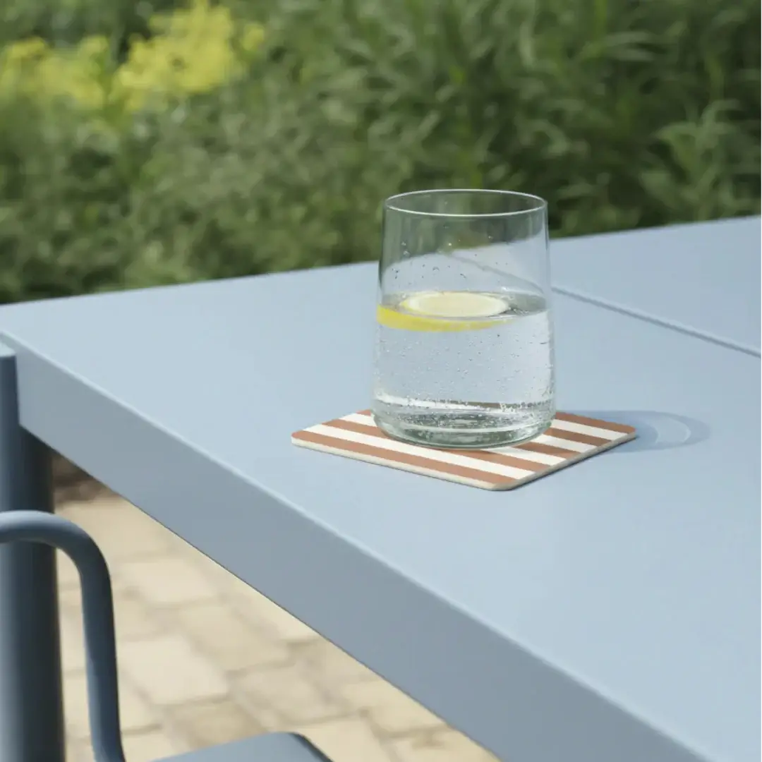 Coasters striped | almond