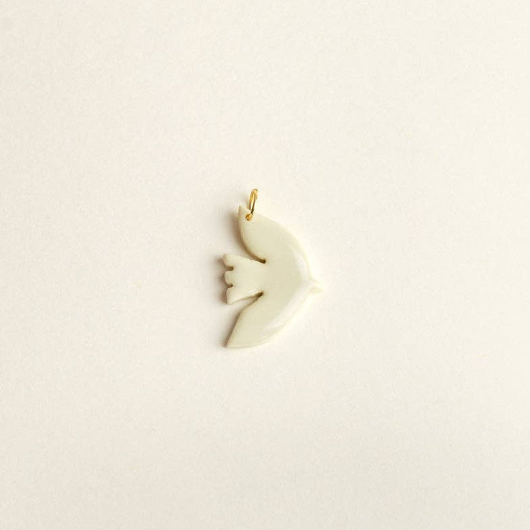 Necklace Paloma | Bird ivory