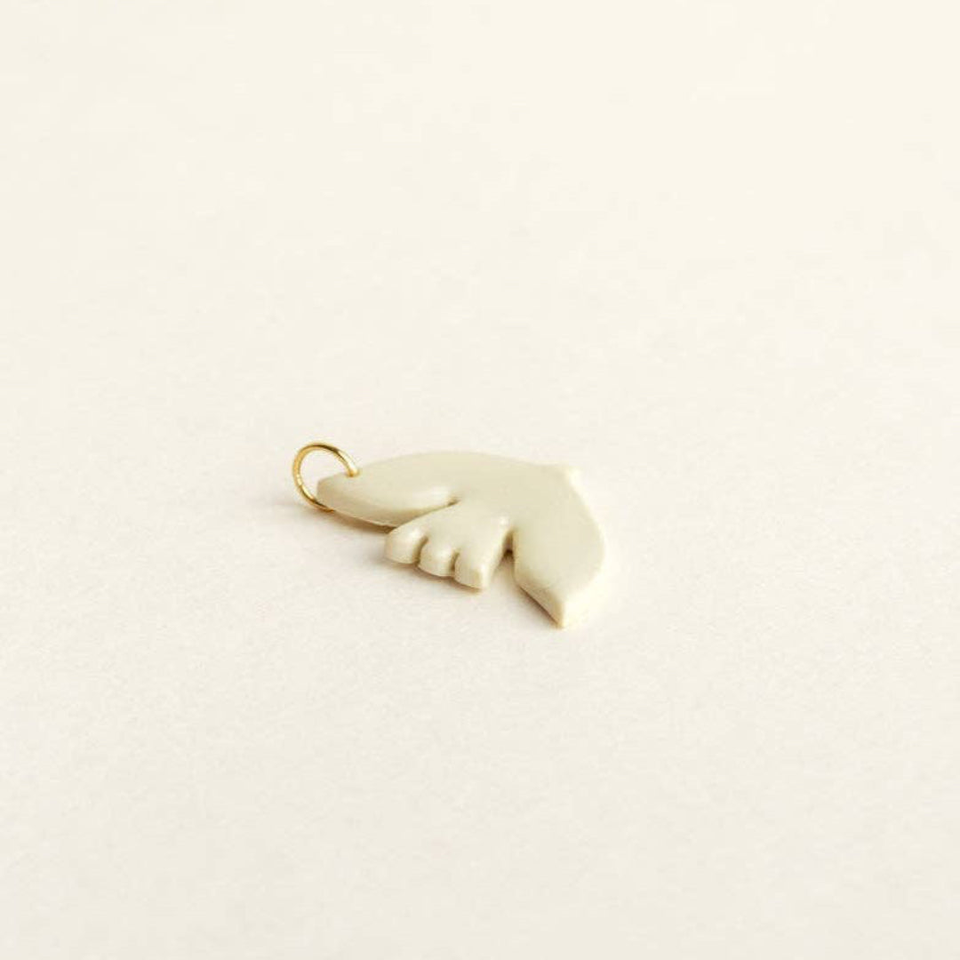 Necklace Paloma | Bird ivory