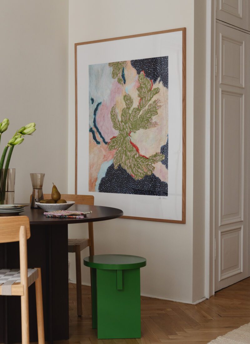 Affiche d'art 50x70cm | Little Green