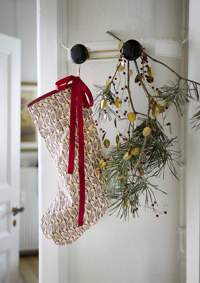 Girlande 180cm | golden leaf & berries