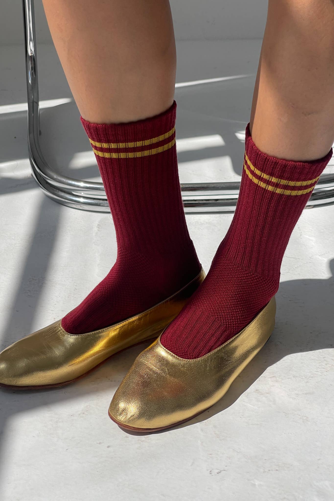 Chaussettes Boyfriend | cardinal