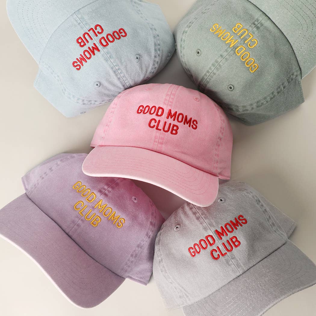 Baseballcap Good Moms Club | grün