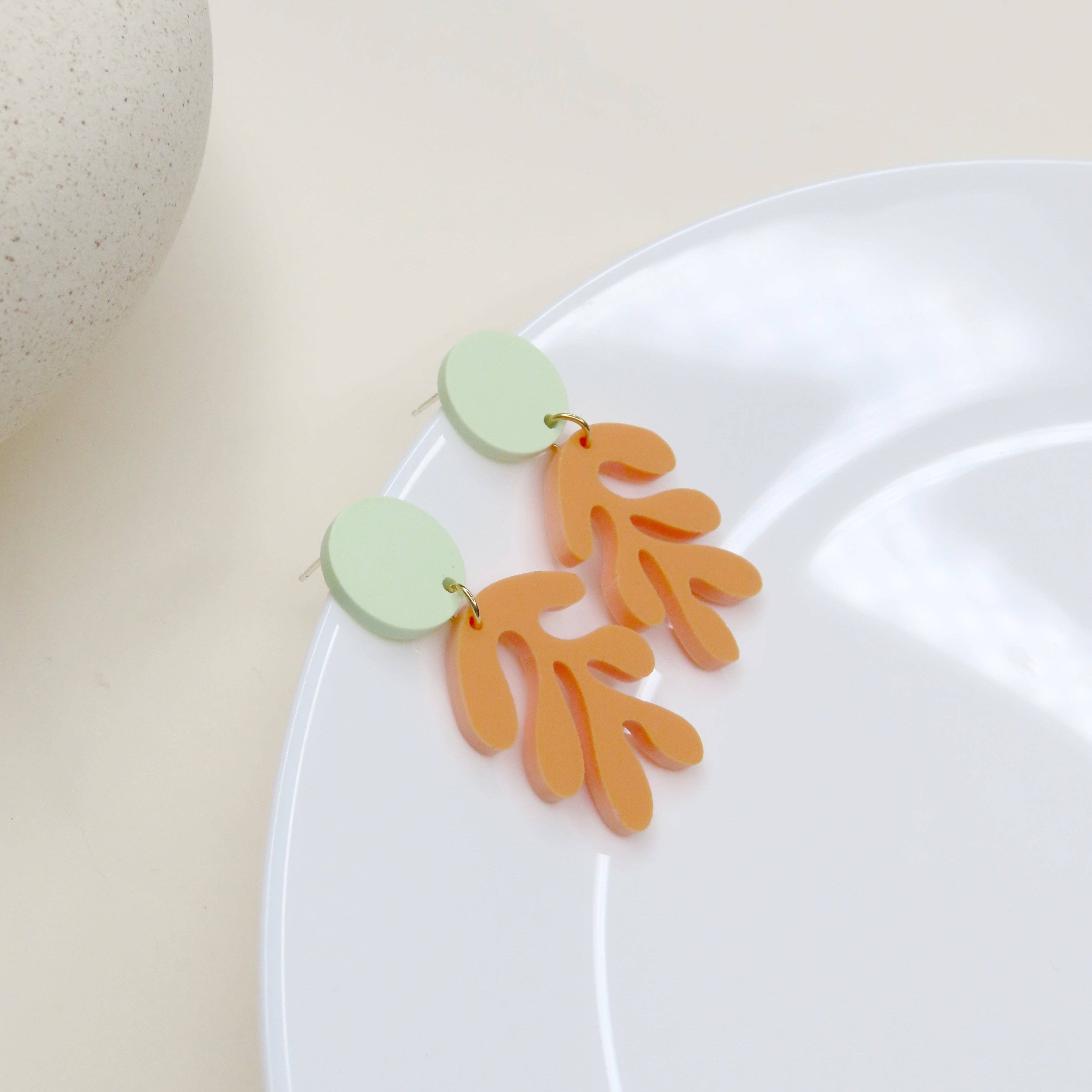 Boucles d'oreilles Matisse | pêche