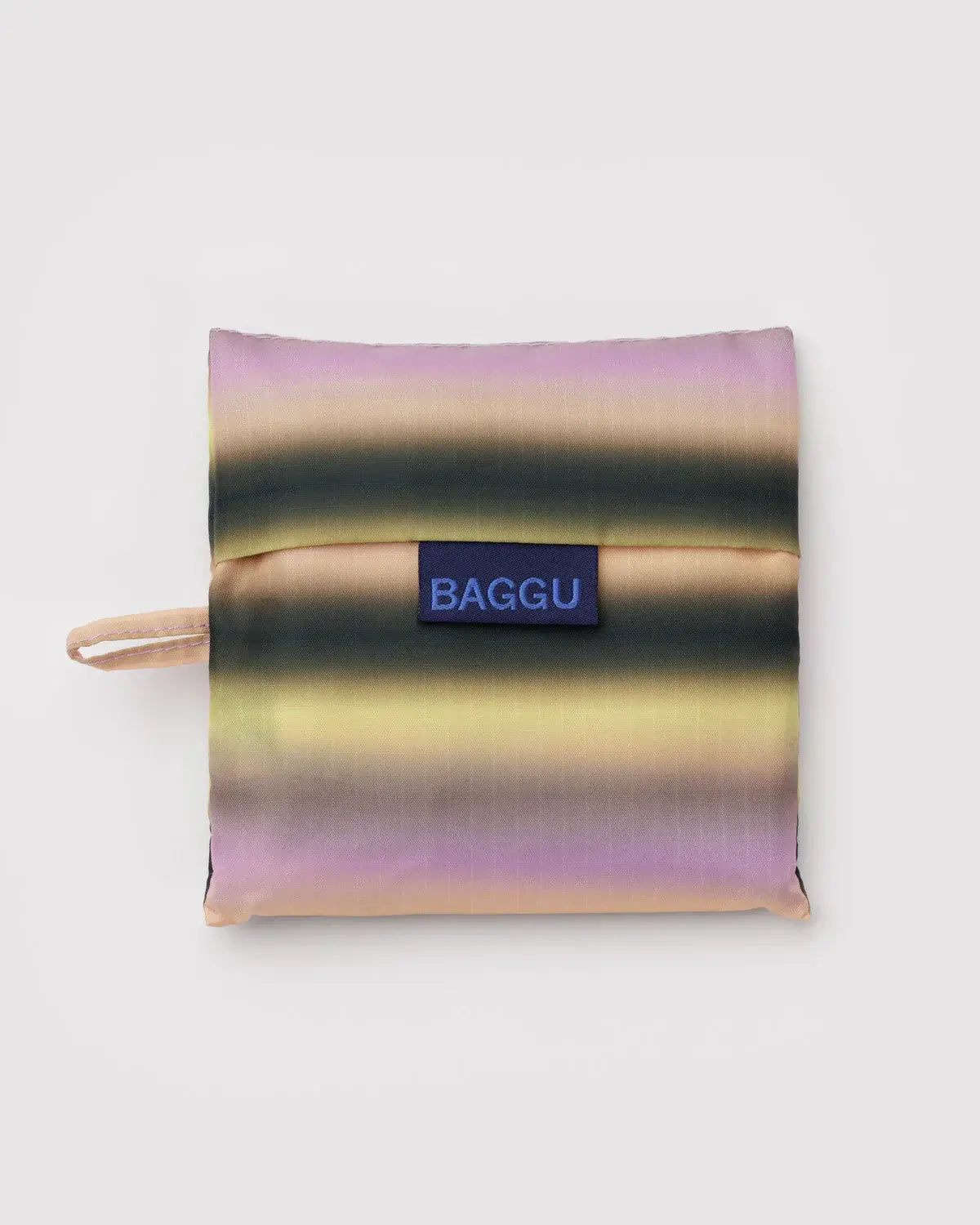 Sac shopping en nylon | rayures dégradées
