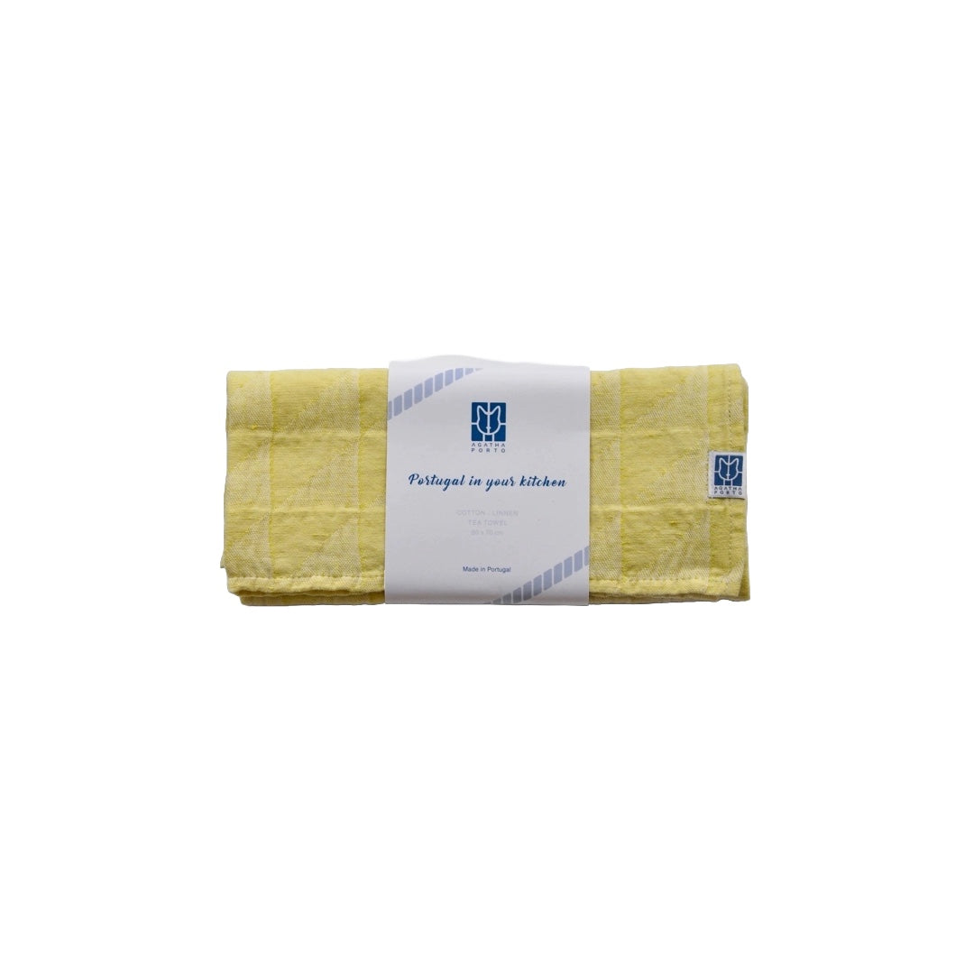 Tea towel Serra | yellow