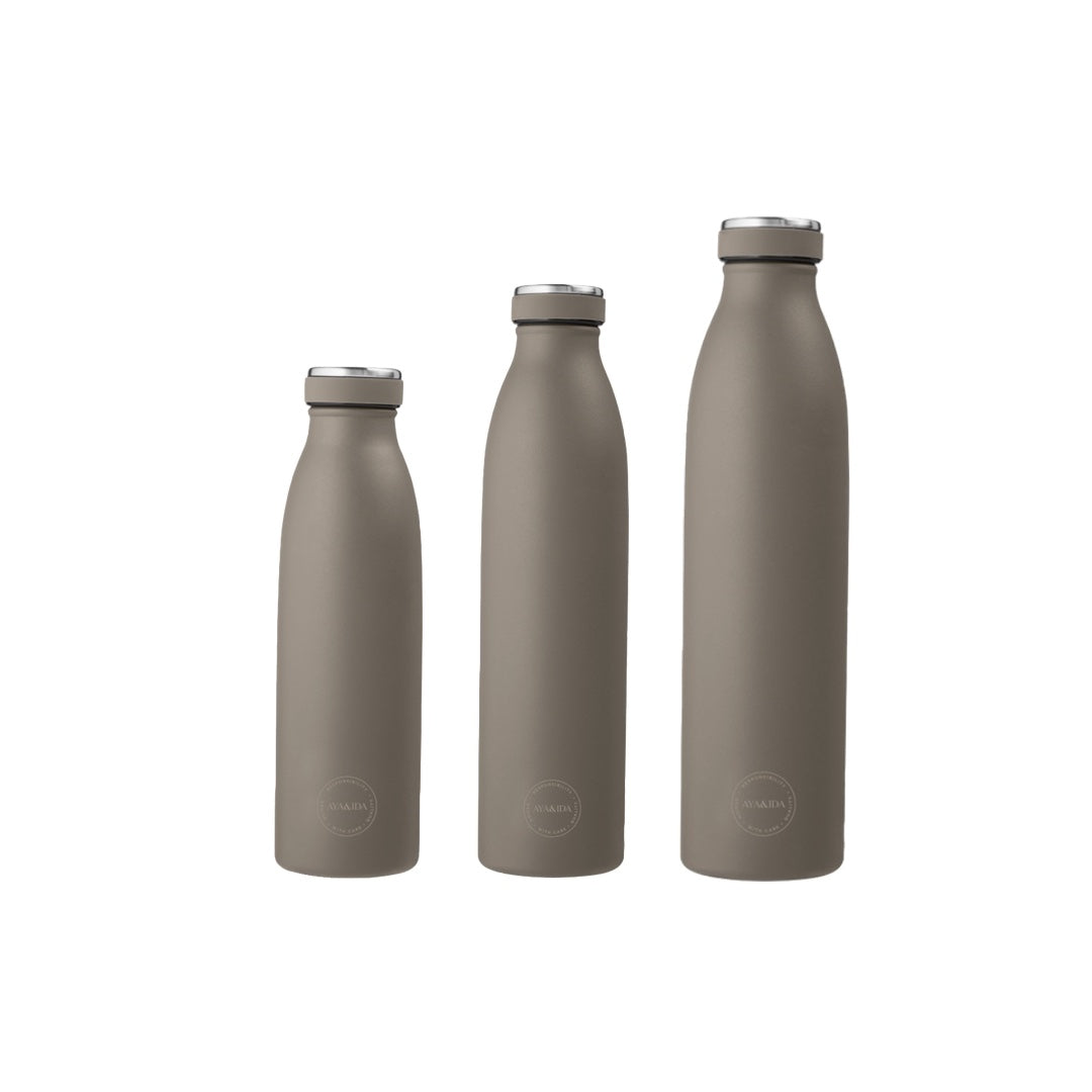 Bouteille isotherme en acier inoxydable - driftwood | différentes tailles