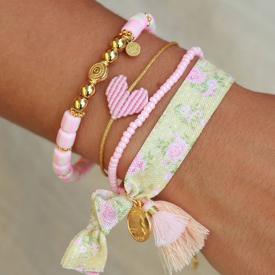 Bracelet Cœur | Rose