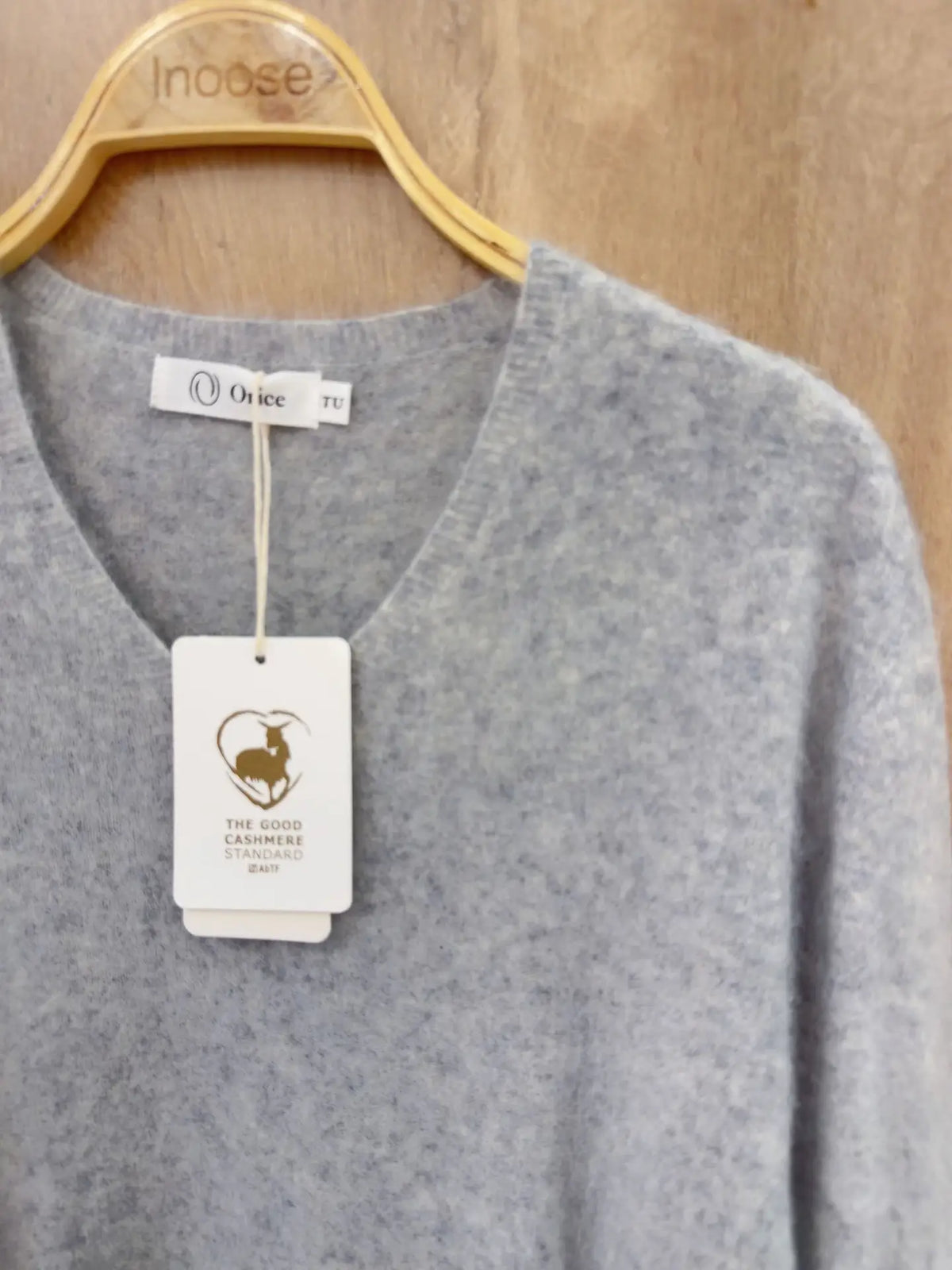 Pullover aus Kashmir | hellgrau