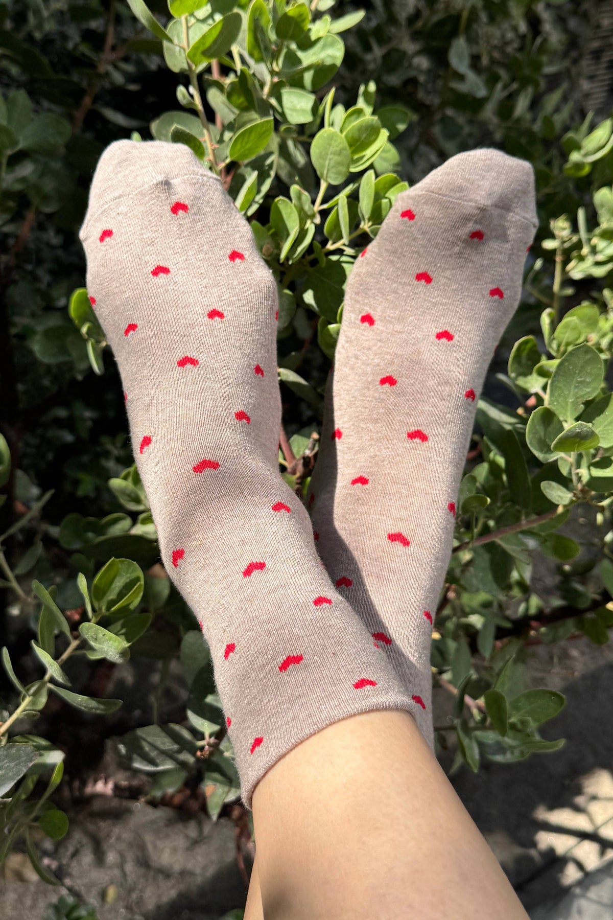 Sneaker-Socken mit Herz (Großhandel)