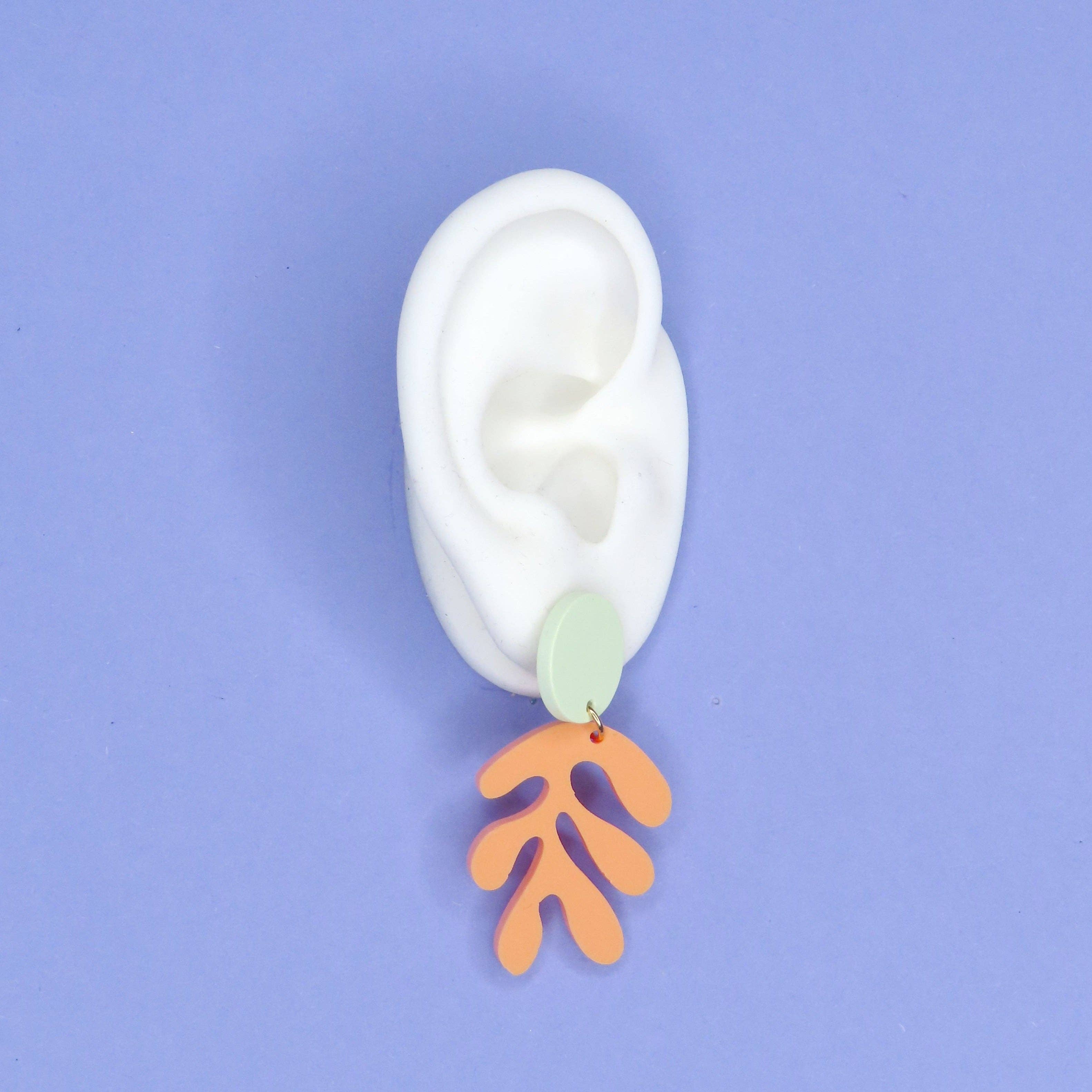 Boucles d'oreilles Matisse | pêche