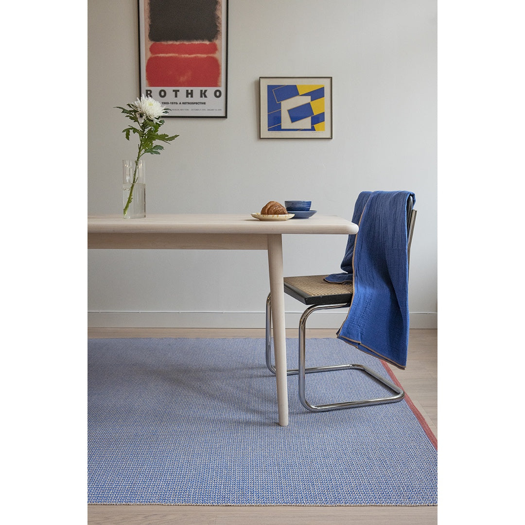 Tapis d'extérieur en PET Benny | bleu