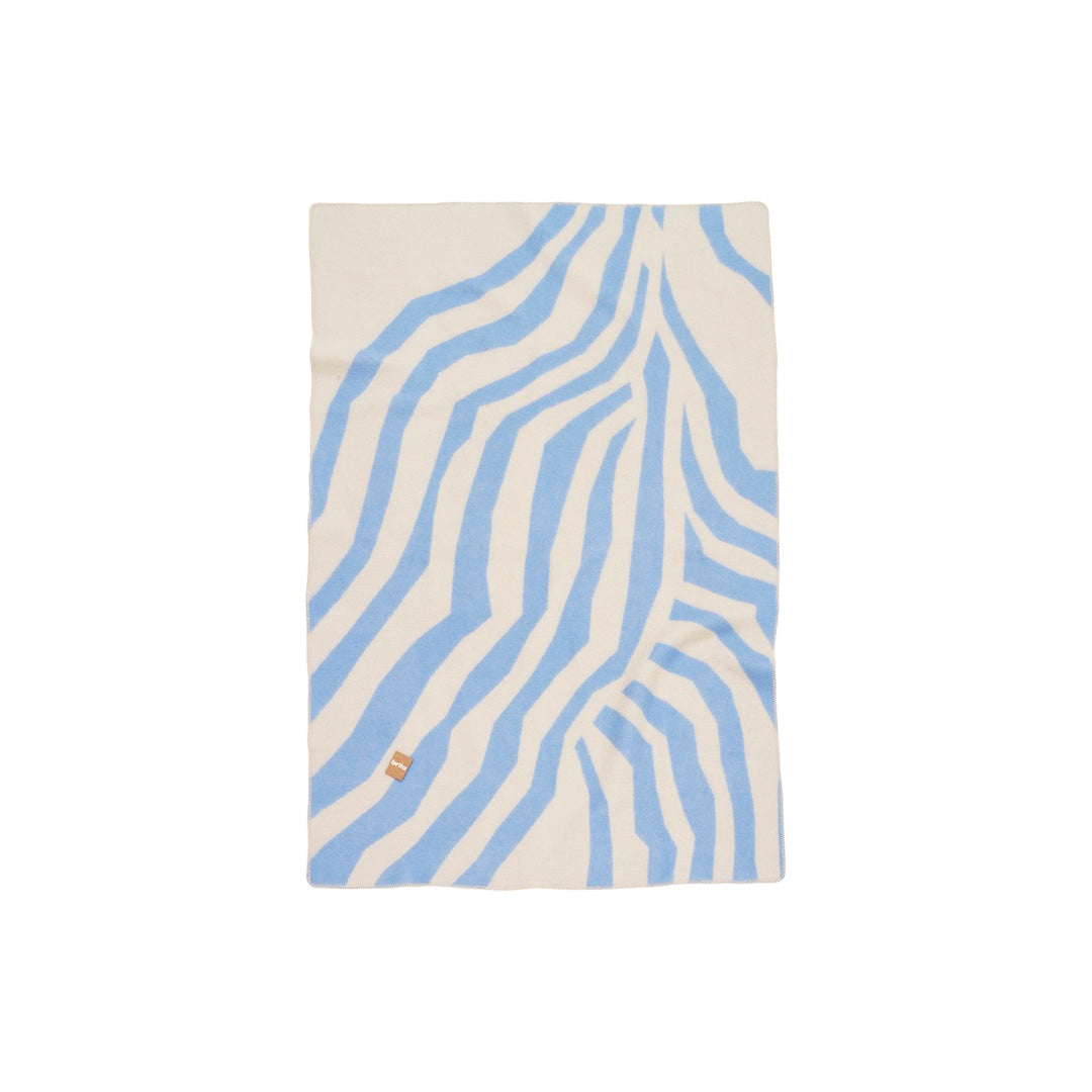 Couverture en laine Pugh 130x200cm | bleu