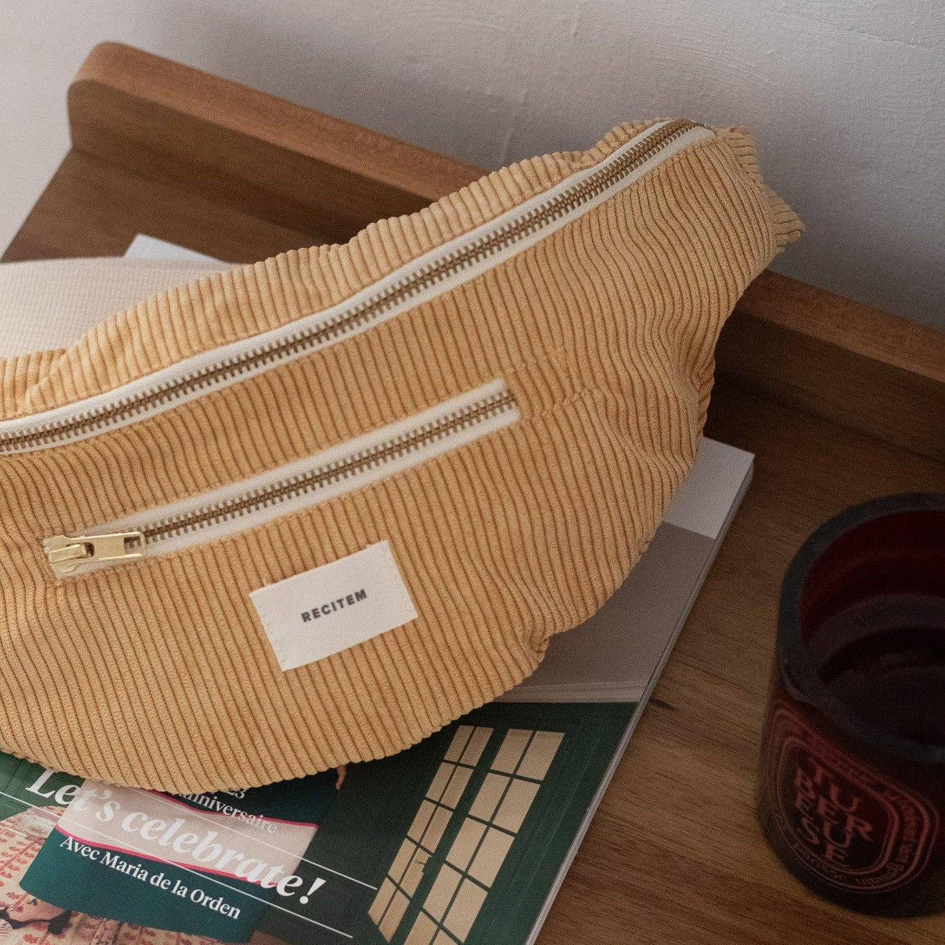 Fanny Pack Jade | Mustard Yellow
