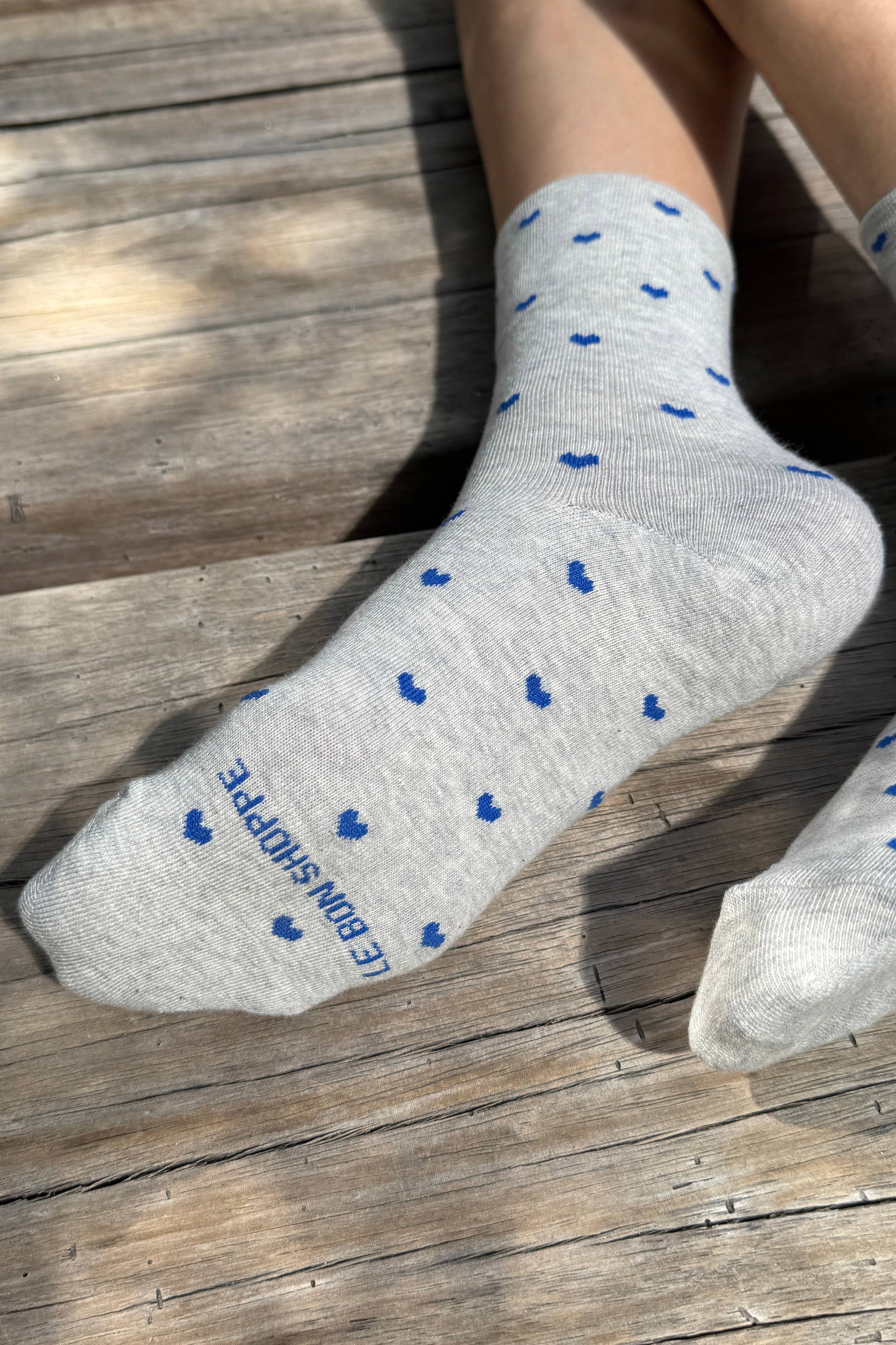 Sneaker-Socken mit Herz (Großhandel)