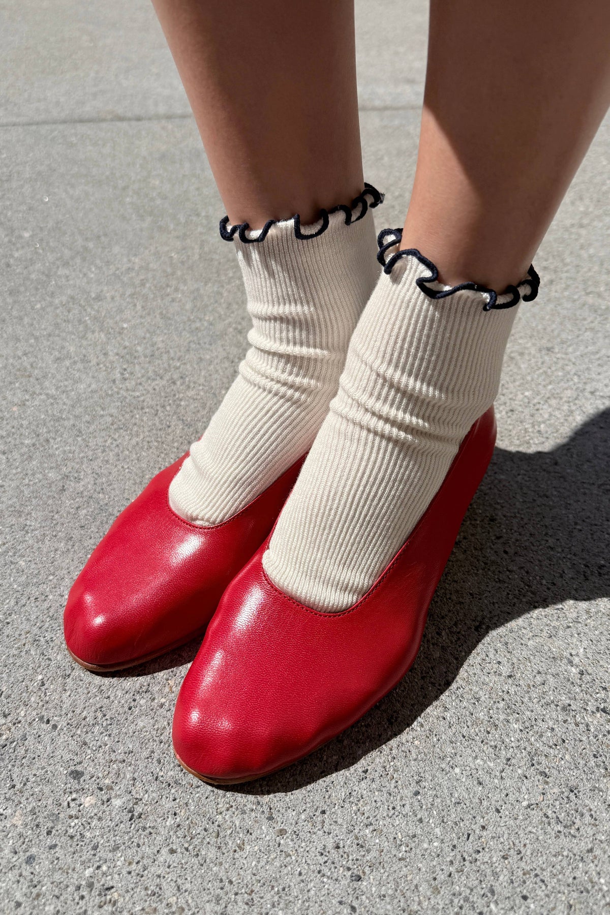 Die Petite Rüschen-Modal-Socken (Großhandel)