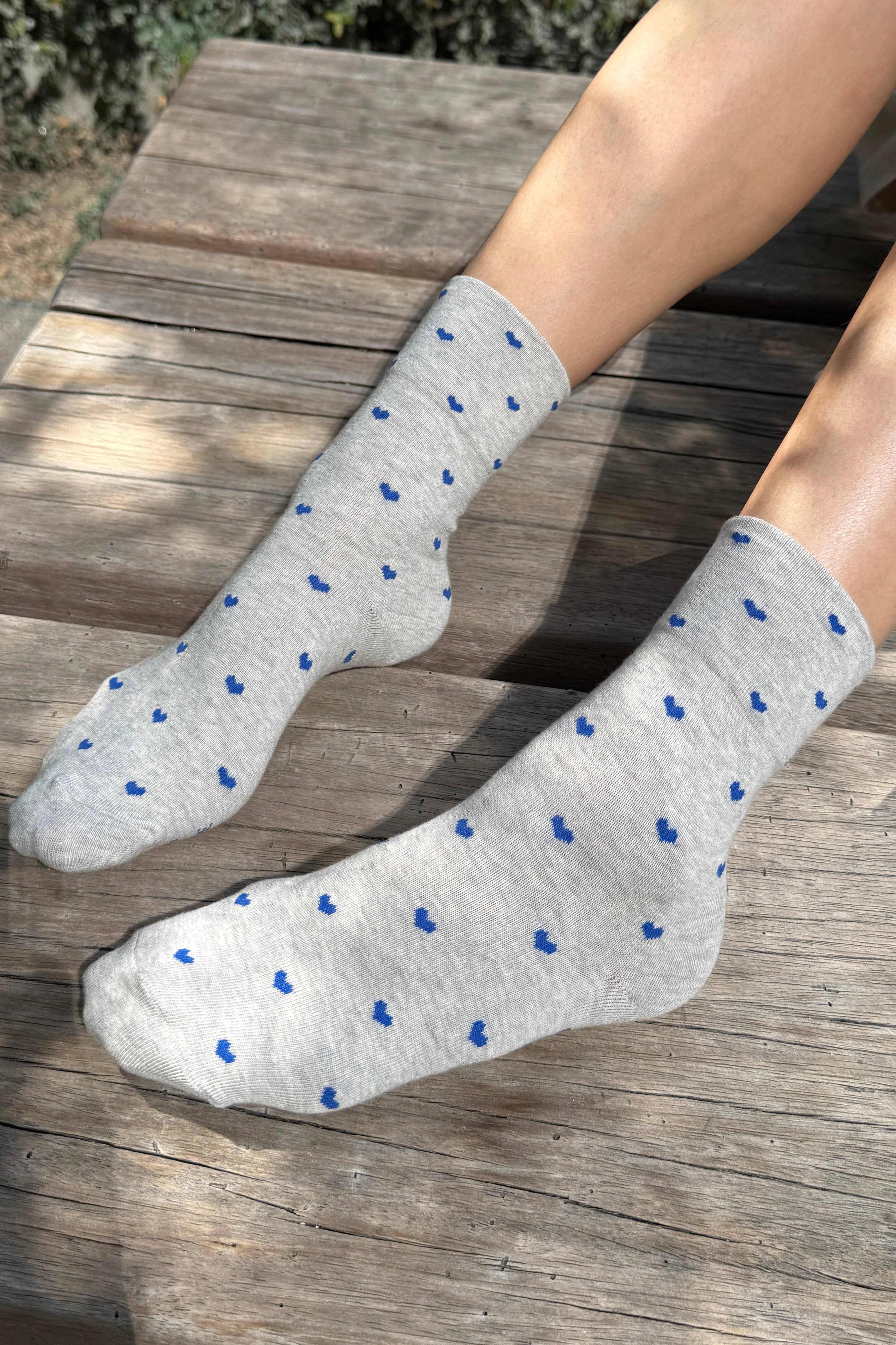 Sneaker-Socken mit Herz (Großhandel)
