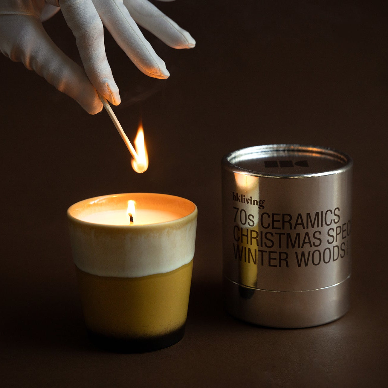 Bougie parfumée | bois d'hiver