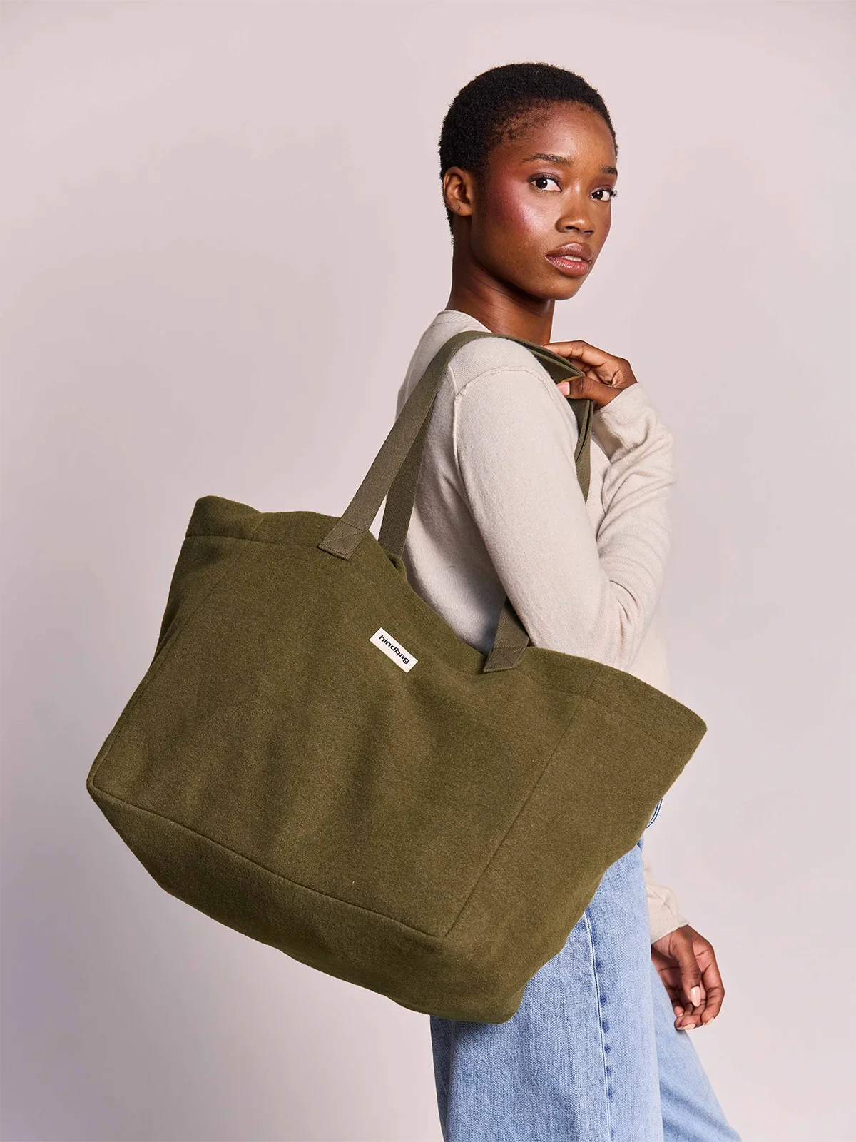 Tasche Claude | Filz khaki
