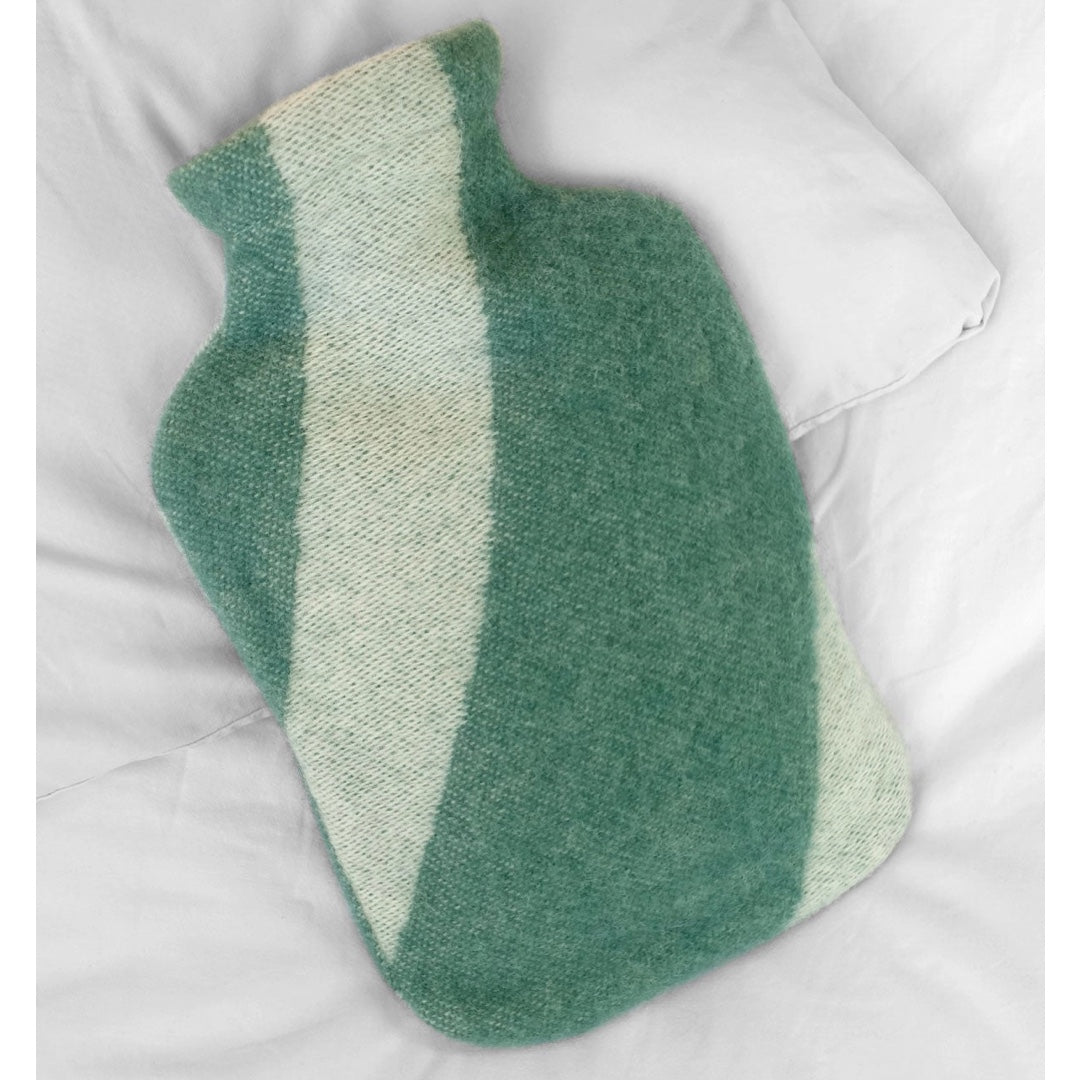 Housse bouillotte en laine | greenstone